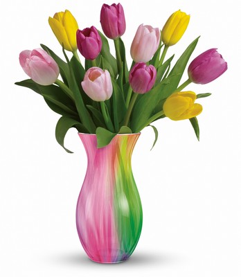 Teleflora's Spring Rainbow Bouquet